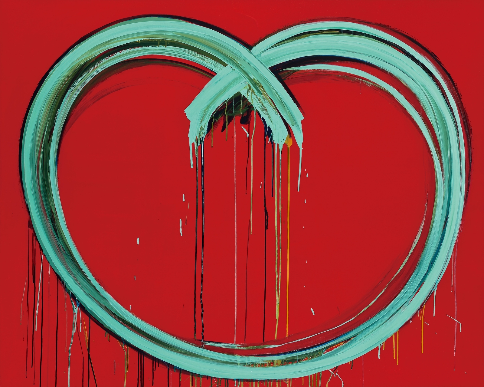 Artwork by Lee Kun-Yong, Bodyscape 76-3-2019, Made of acrylic on canvas