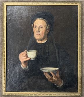 Portrait of a lady - Susan Mescott Spinster