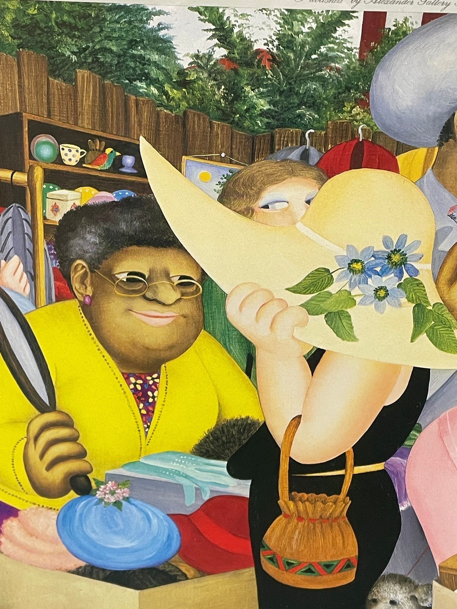 Beryl Cook | STREET MARKET | MutualArt