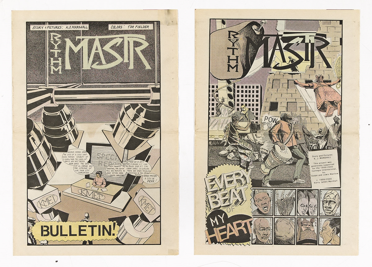 Three issues of Rythm Mastr. - Kerry James Marshall