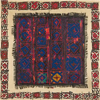 Slave Quarters Quilt (Afro-American Genesis Series). - Janet Taylor Pickett