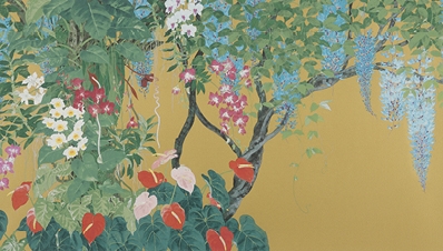 Tropical flower - Rieko Morita