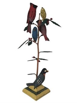 Folk Art Bird Tree - Brian Paine