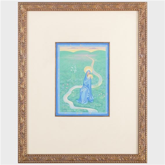 The Madonna: A Pair by Kay Nielsen, circa 1955