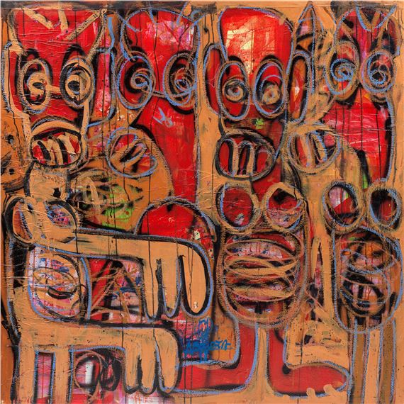 Untitled by Aboudia, 2018