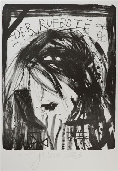 Der Rufbote by Jonathan Meese, 2003