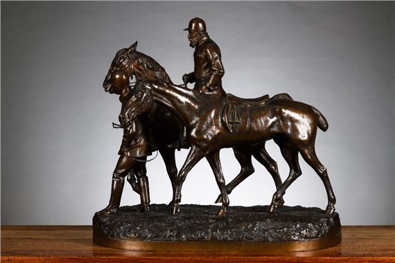 before the race by H.R. de Vains