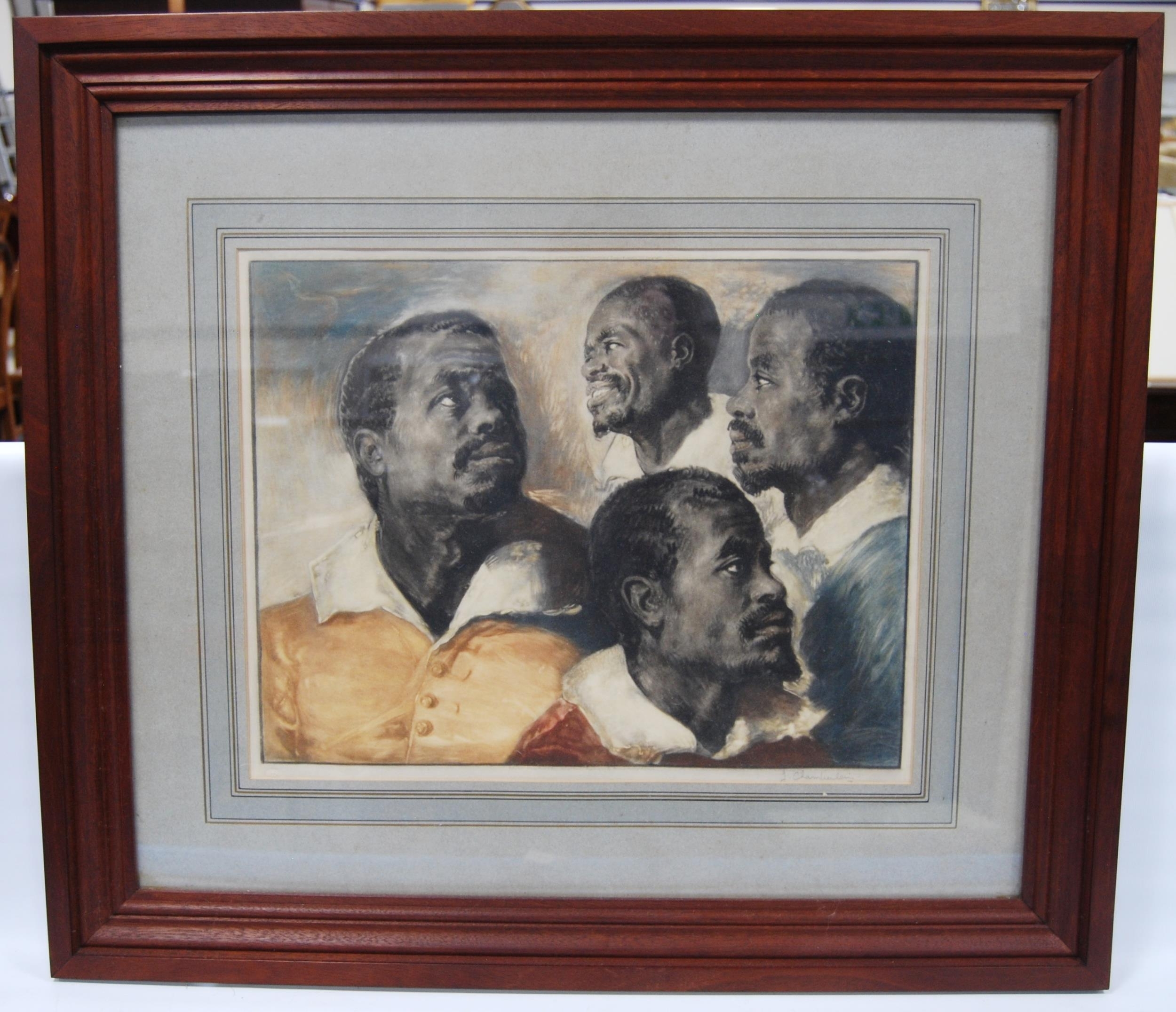 J. Chamberlain | Pencil signed artist's proof colour print | MutualArt