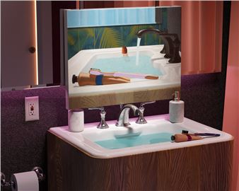 Shangkai Kevin Yu: Hot Tub Reflections - Future Gallery, Berlin