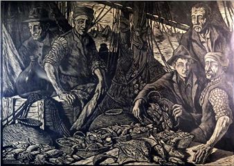 Fishermen, 1935 - Giovanni Giuliani