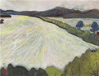 Windy day on the West Lake - Yamada Shigeto