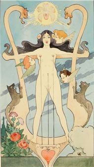 Woman as a Musical Instrument - Alexandre Graverol