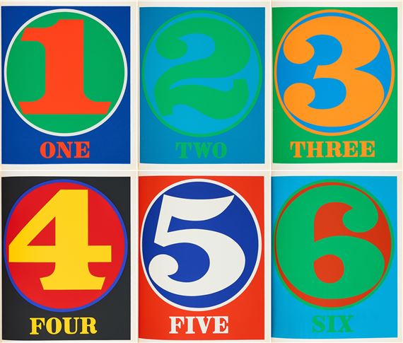 Robert Indiana | Numbers (1968) | MutualArt