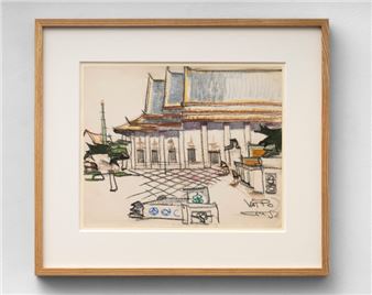 Richard Neutra: Travel Drawings - Louis Stern Fine Arts