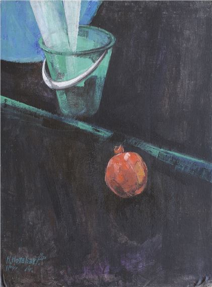 Untitled by Manouchehr Motabar, Painted in 1981