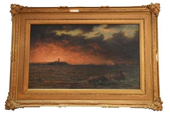 Montauk Point by William Moore Davis by William Davis, 1829