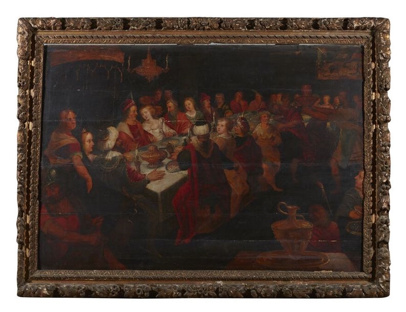 Flemish School, 16th Century | Flemish school circa 1600, entourage of ...