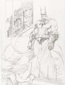 Superman / Batman #8 Story Page 14 Supergirl Original Art (DC, 2004) - Michael Turner