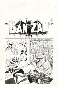 Artwork by Joel Beck, Kim Deitch, From the Denis Kitchen Collection, Made of graphite on Bristol board