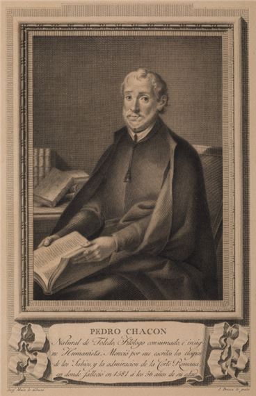 "Pedro Chacón" / "Francisco Jiménez de Cisneros" by Simon Brieva, Fernando Selma, 1753