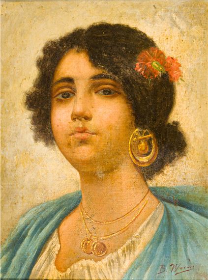 Moça by Bertha Abraham Worms