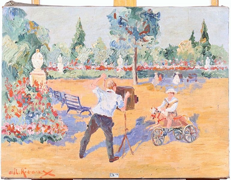 Albert Rigaux | Au Jardin du Luxembourg | MutualArt