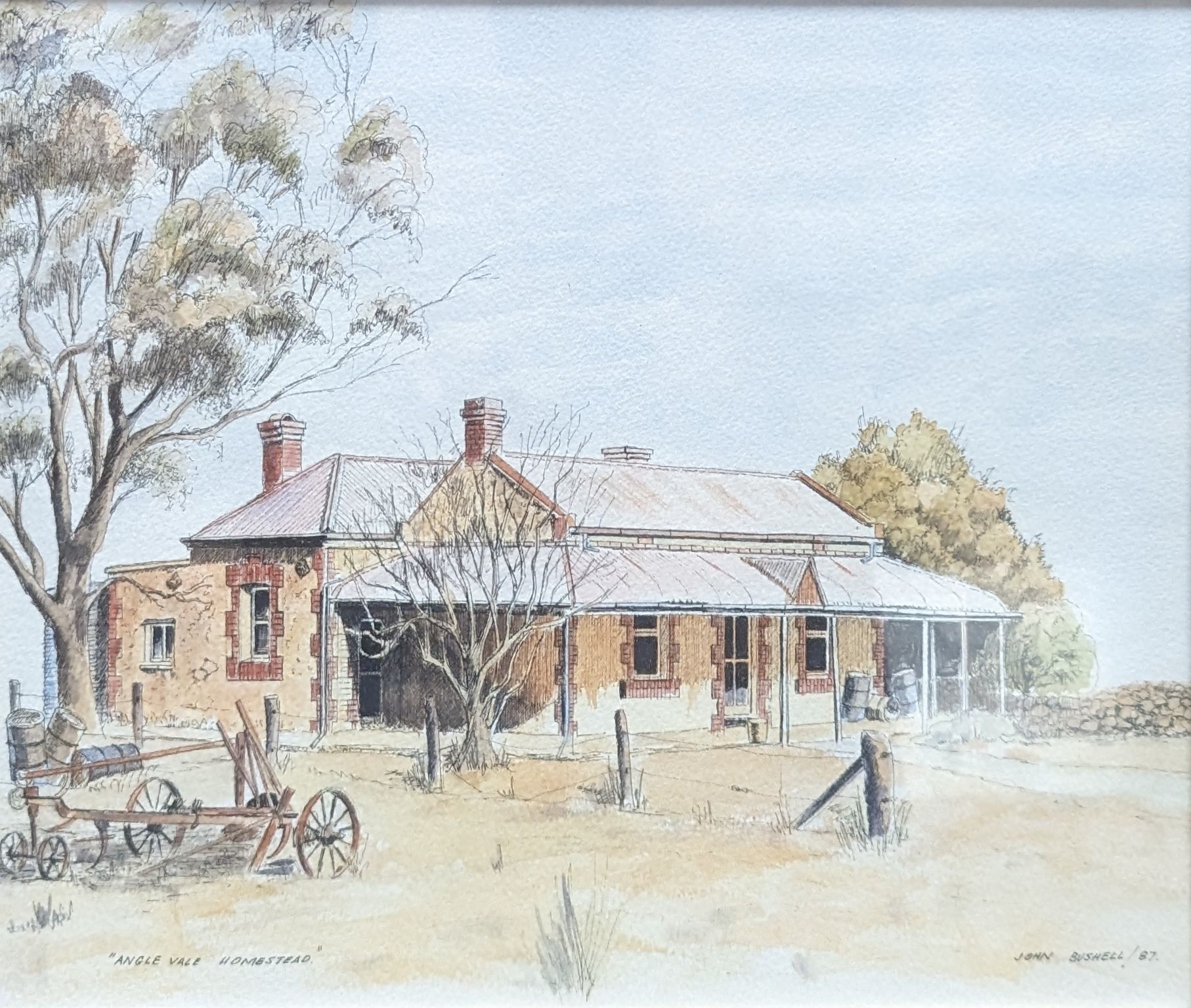 John Bushell | Angle Vale Homestead | MutualArt
