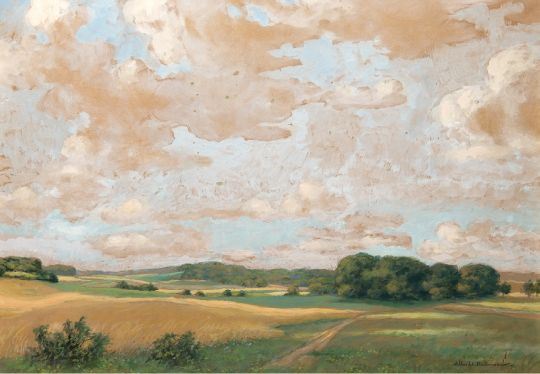 Weite Landschaft - Albrecht Biedermann