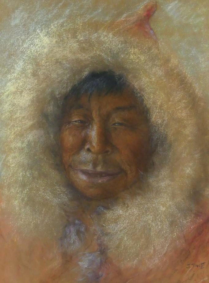 Jeanette Helen Twist | Untitled: Portrait of an Inuit Man | MutualArt
