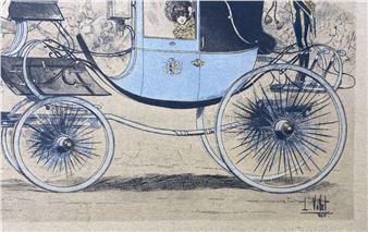 Soldat à cheval - Emmanuel Saulnier