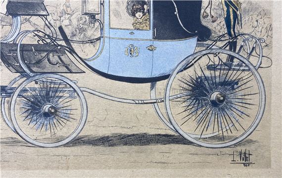 Soldat à cheval by Emmanuel Saulnier, 1842