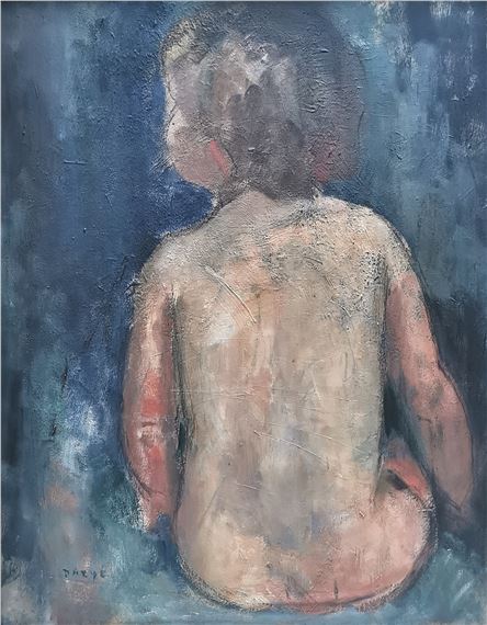 Enfant vu de dos by Hippolyte Daeye, 1934