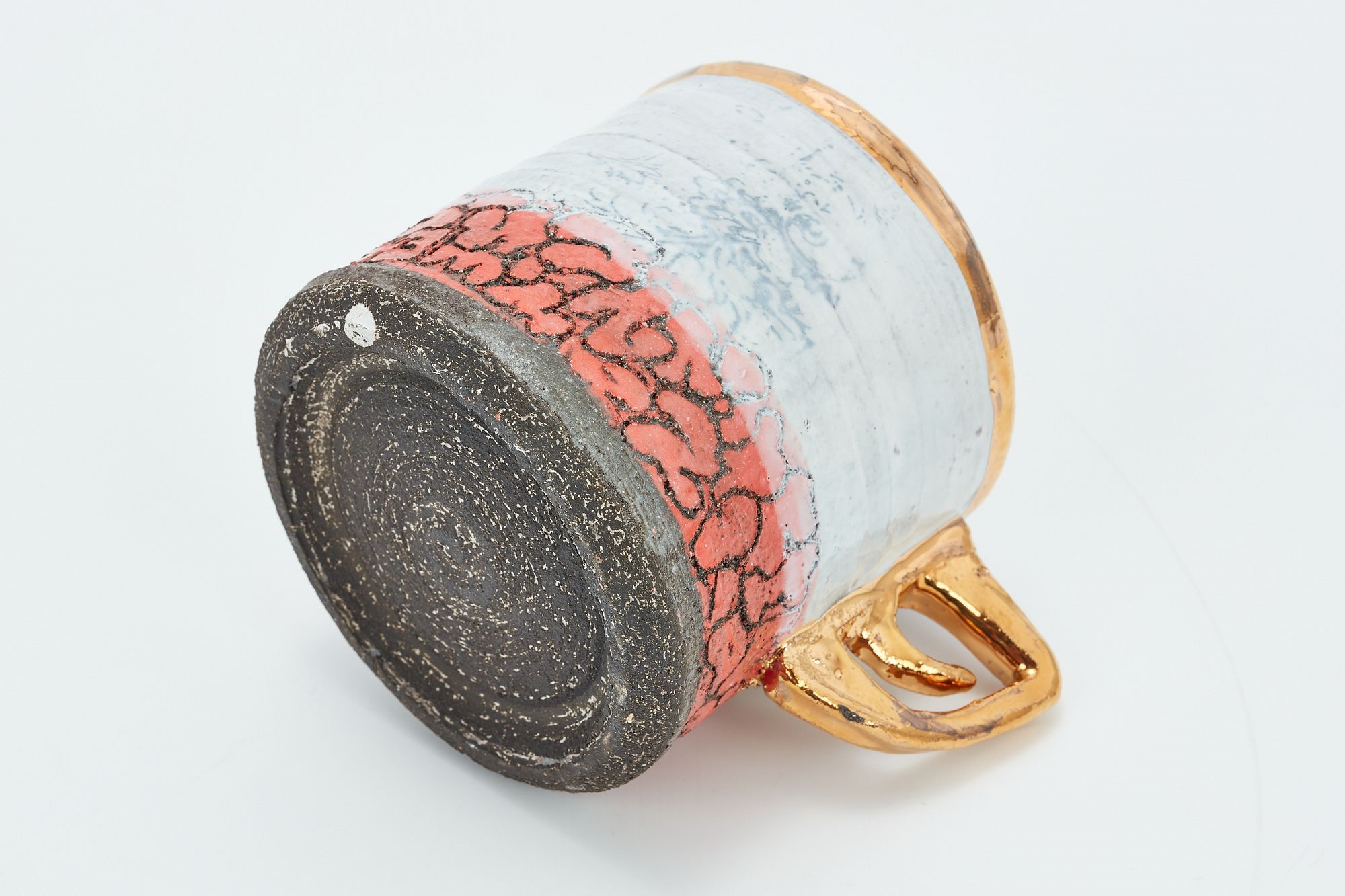 Artwork by Roberto Lugo, 2Pac Trigger Handle' mug, Made of Glazed stoneware