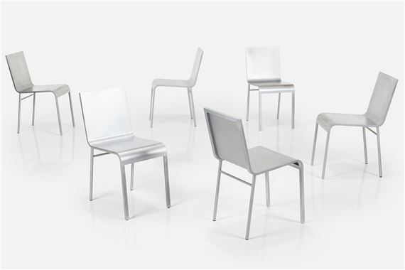 Set of six 'MVS CN' side chairs by Maarten van Severen, 21st Century