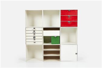 Set of nine modular 'Palaset' storage cubes - Ristomatti Ratia