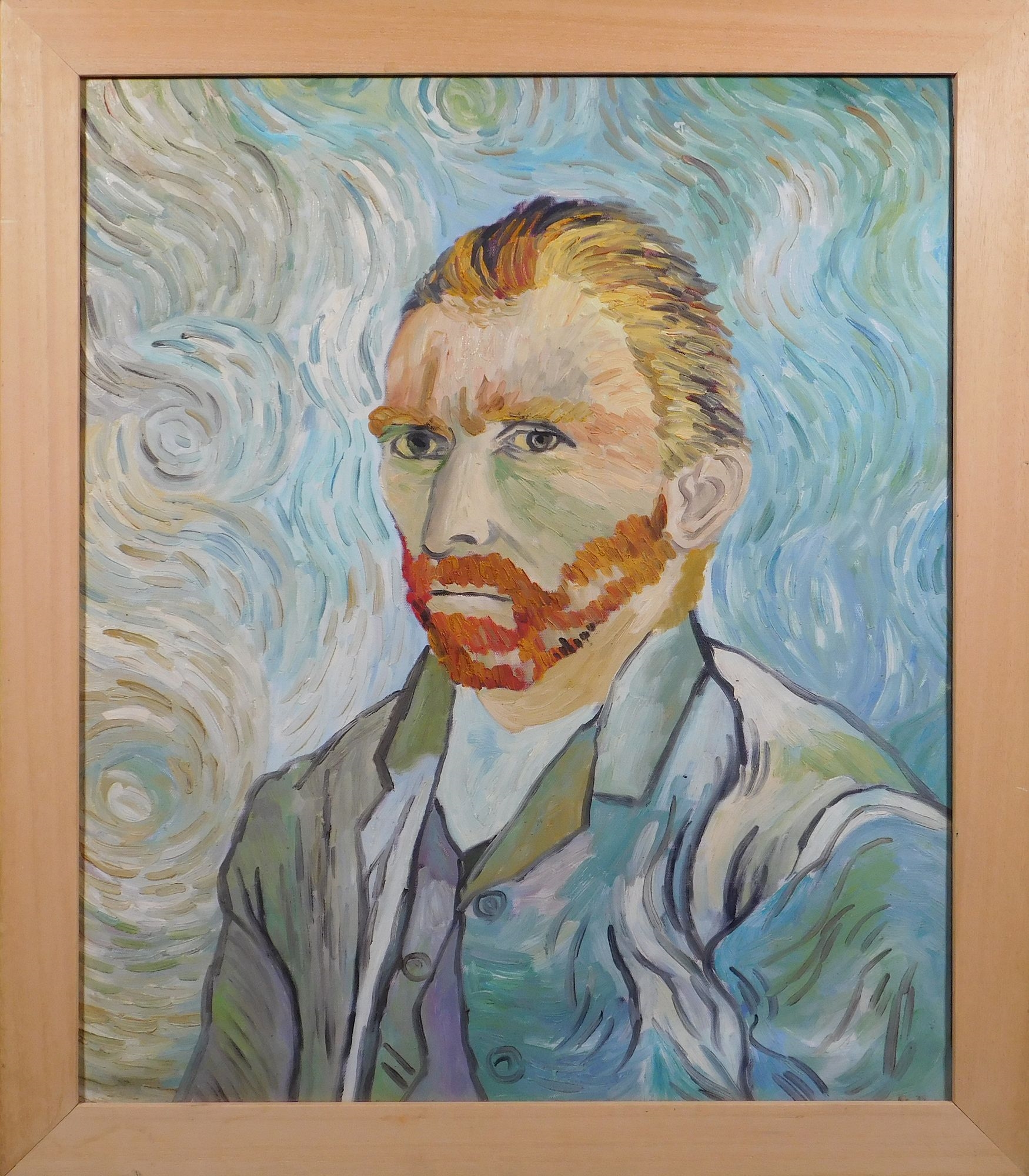 Auto Portrait by Vincent van Gogh