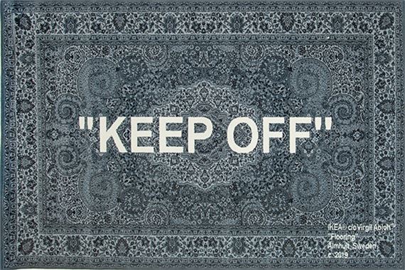 Virgil Abloh | Keep Off (2019) | MutualArt