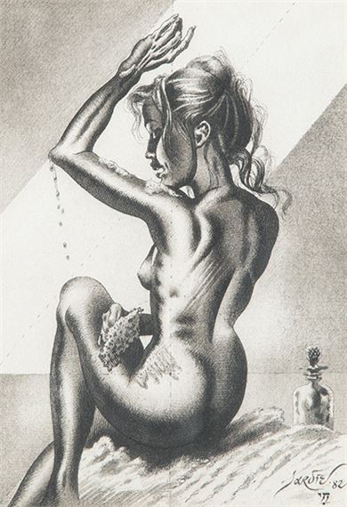 Desnudo de espaldas by José Parades Jardiel, 1982