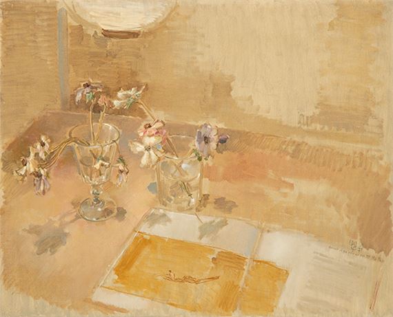 Homenaje al gran pintor del S.XIII Ma Yuan by Ramón Gaya