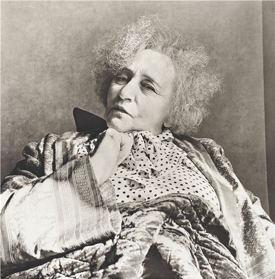 Colette, 1960 by Irving Penn, printed late 1972