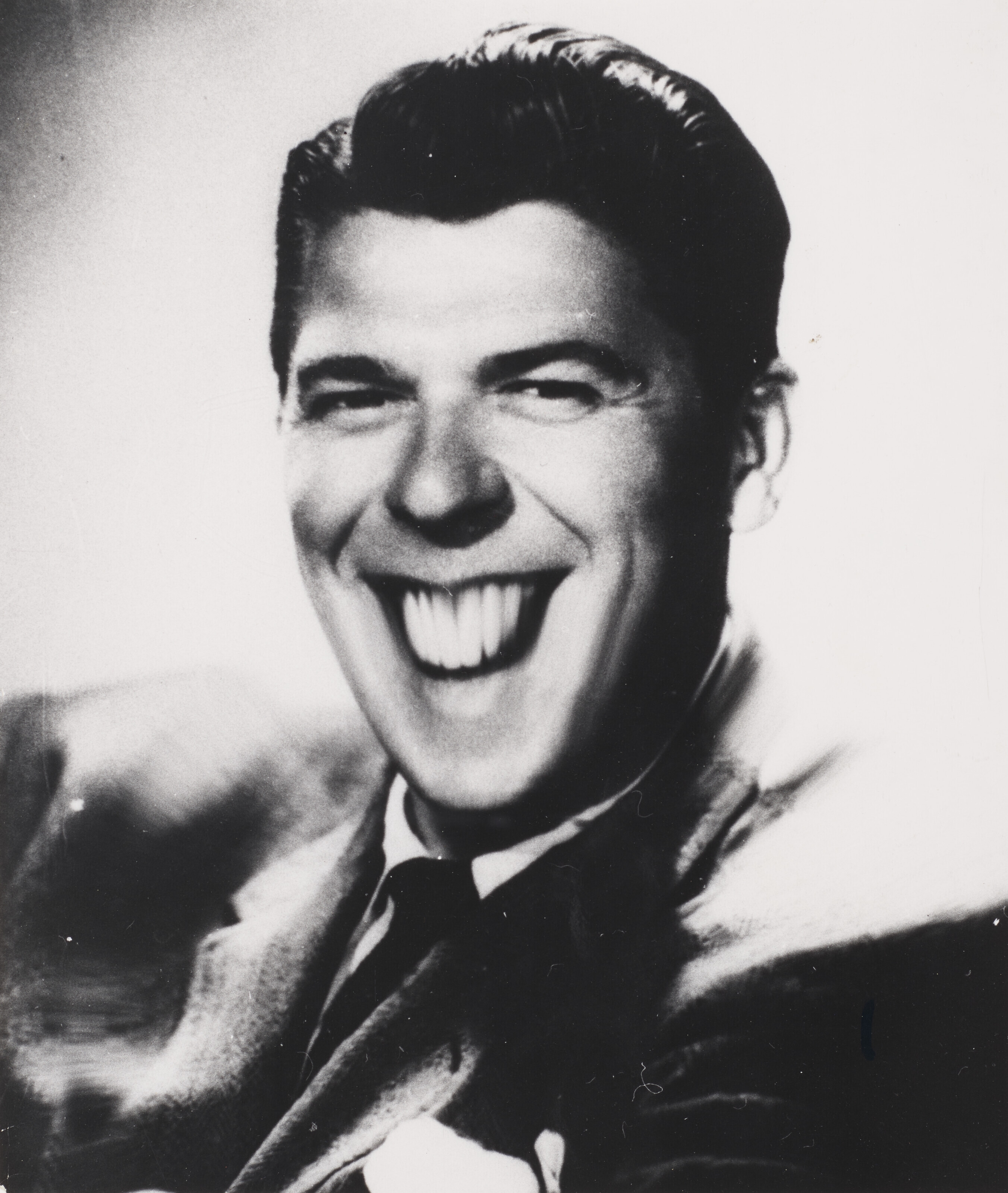 Ronald Reagan/Distortion, c. 1950s - Weegee