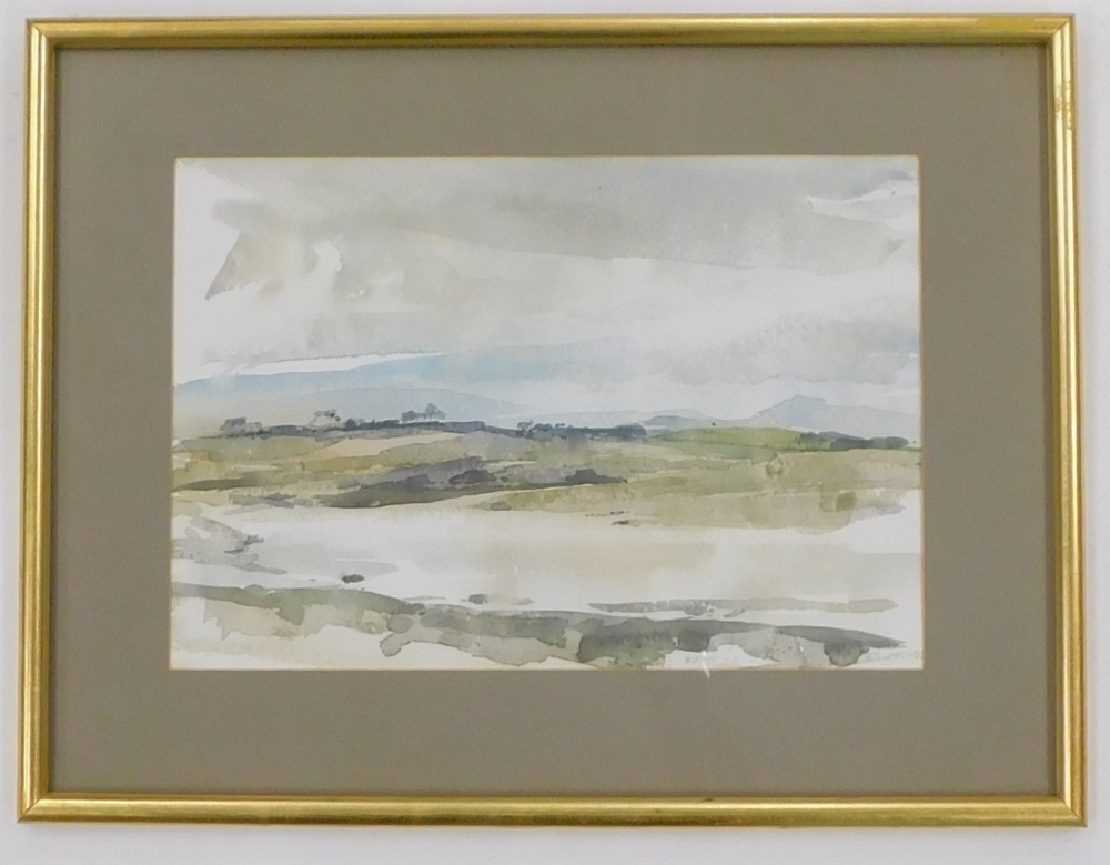 Artwork by George Mckeith, George McKeith. October Morning Kippon, Made of watercolour