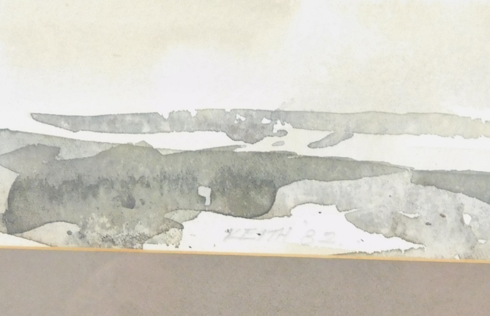 Artwork by George Mckeith, George McKeith. October Morning Kippon, Made of watercolour