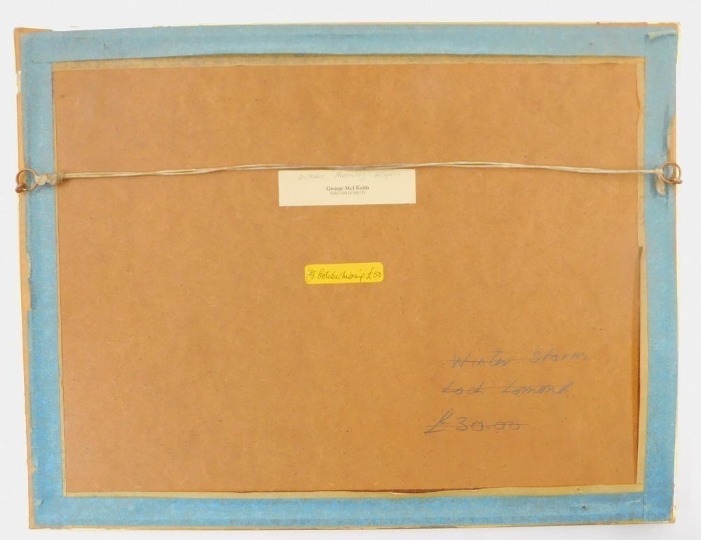 Artwork by George Mckeith, George McKeith. October Morning Kippon, Made of watercolour