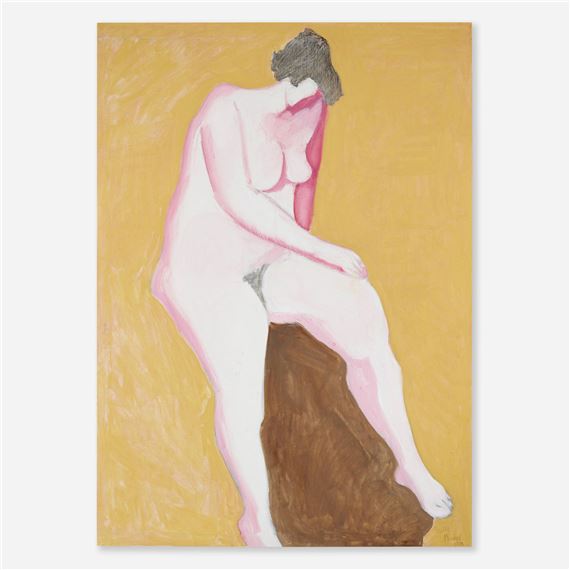 Model Nude by Sally Avery, 1978