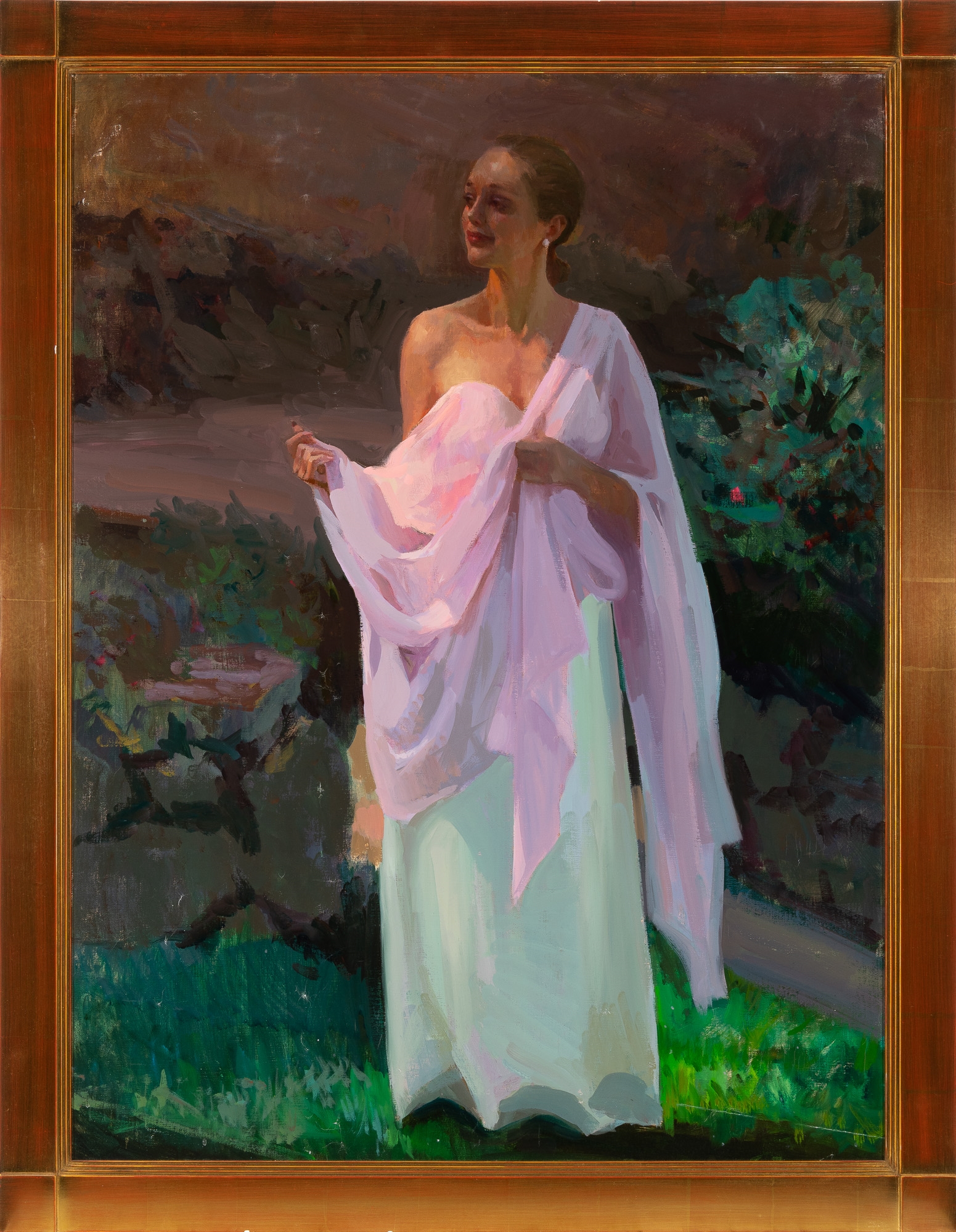 Artwork by American School, 20th Century, Golden Hour, Made of Oil on canvas