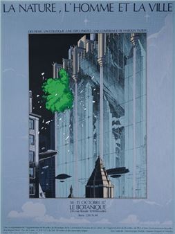 NATURE, MAN AND THE CITY, 1987 - François Schuiten