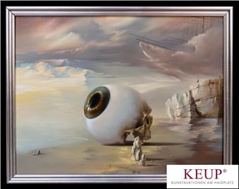 Surrealistische Landschaftsszene - Alexander Domanov