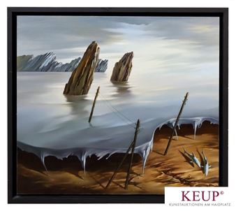 Surrealistische Landschaftsszene - Ohne Titel - Alexander Domanov