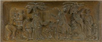 Der Einzug in Jerusalem - Helga Hähnel